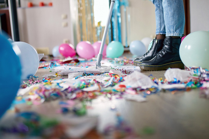Pre/Post Party Cleaning